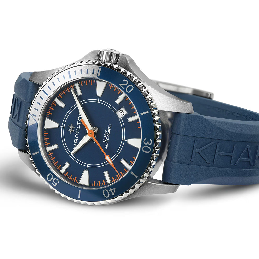 Watch in steel Khaki Navy Scuba Auto Syroco Special Edition Hamilton