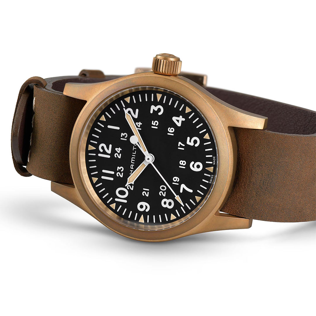 Orologio in bronzo Khaki Field Mechanical Bronze Hamilton