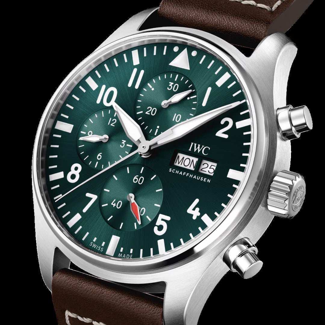 Orologio in acciaio Pilot’s Watch Chronograph Iwc