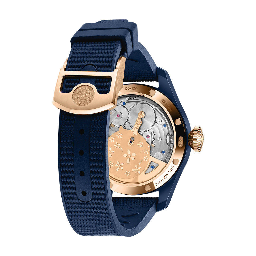 Orologio in ceramica Big Pilot’s Watch Perpetual Calendar Tourbillon Le Petit Prince Iwc