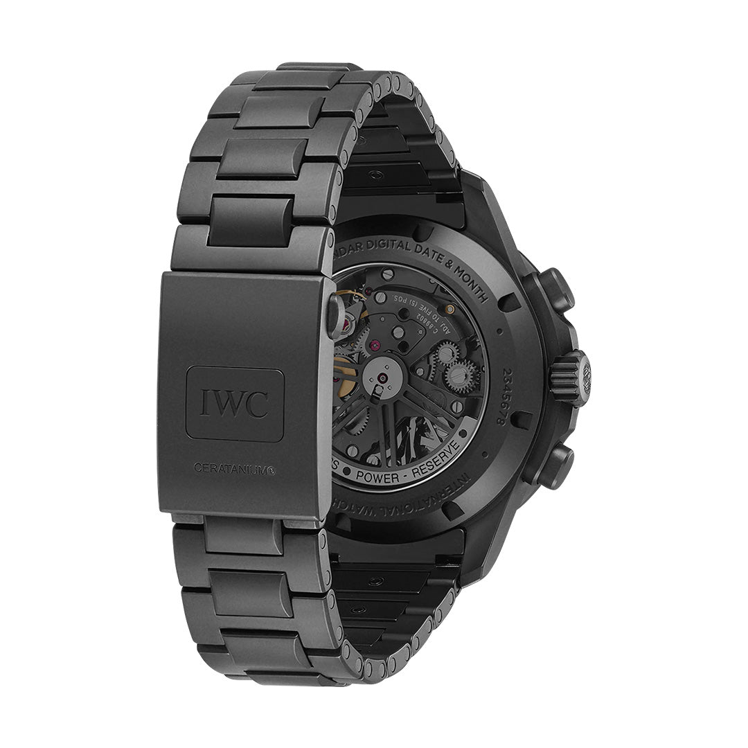 Watch in ceratanium Pilot’s Watch Performance Chronograph Perpetual Calendar Digital Date-Month Iwc