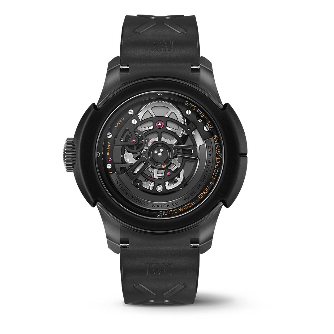 Orologio in ceratanium Big Pilot’s Watch Shock Absorber Tourbillon Skeleton XPL Iwc