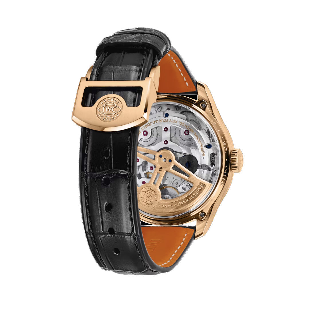 Orologio in oro rosa Portugieser Perpetual Calendar 44 Iwc