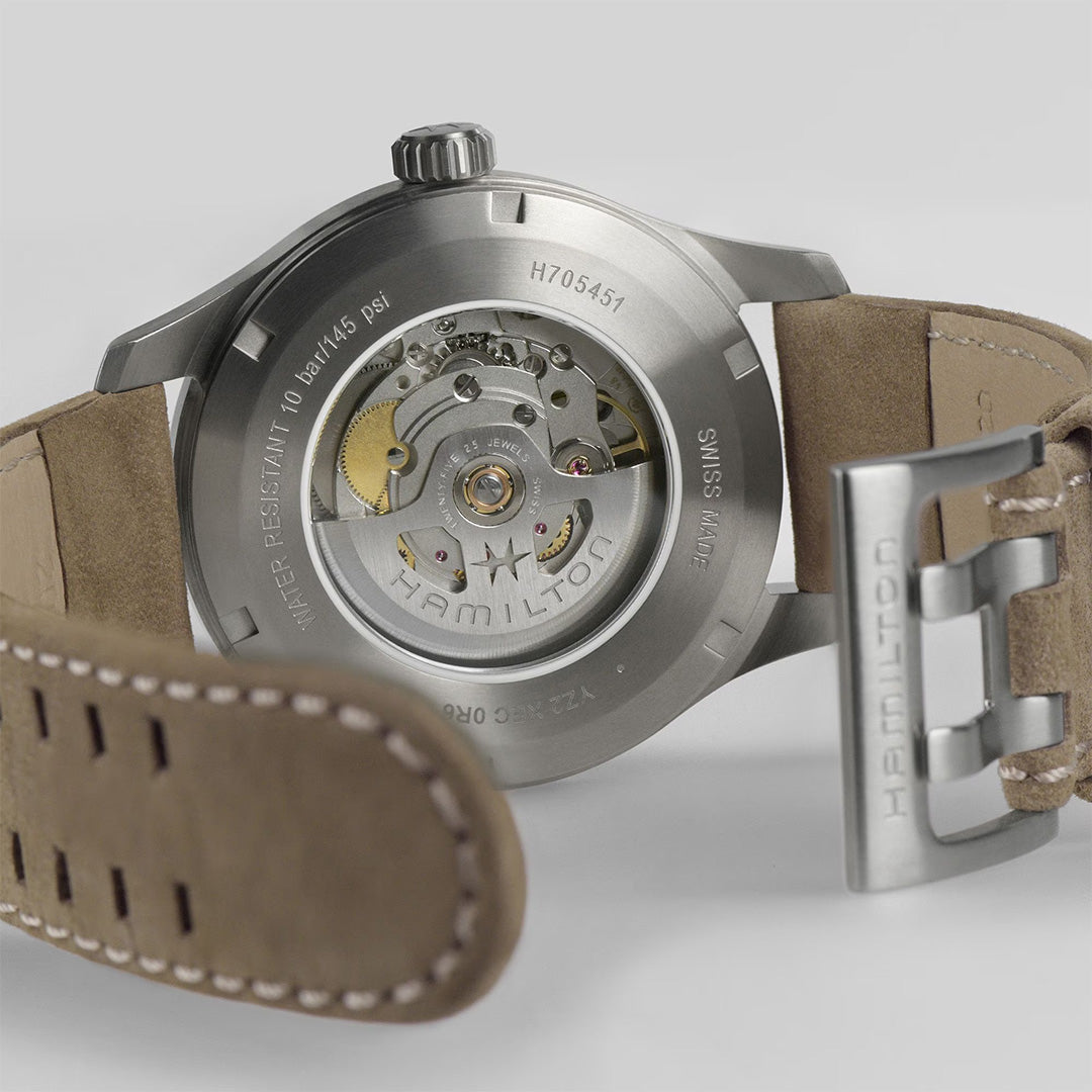 Watch in titanium Khaki Field Titanium Auto Hamilton