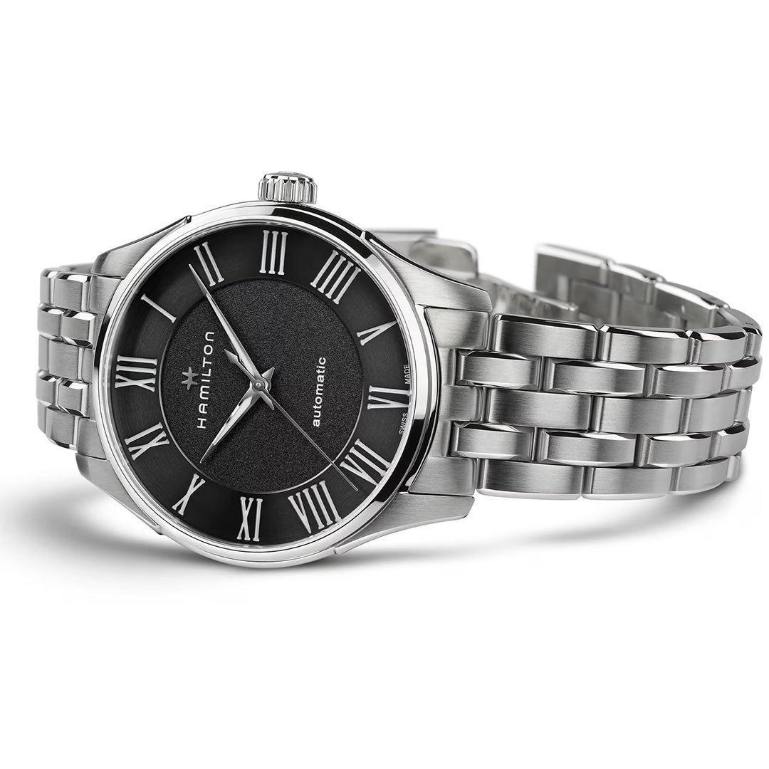 Watch in steel Jazzmaster Auto Hamilton