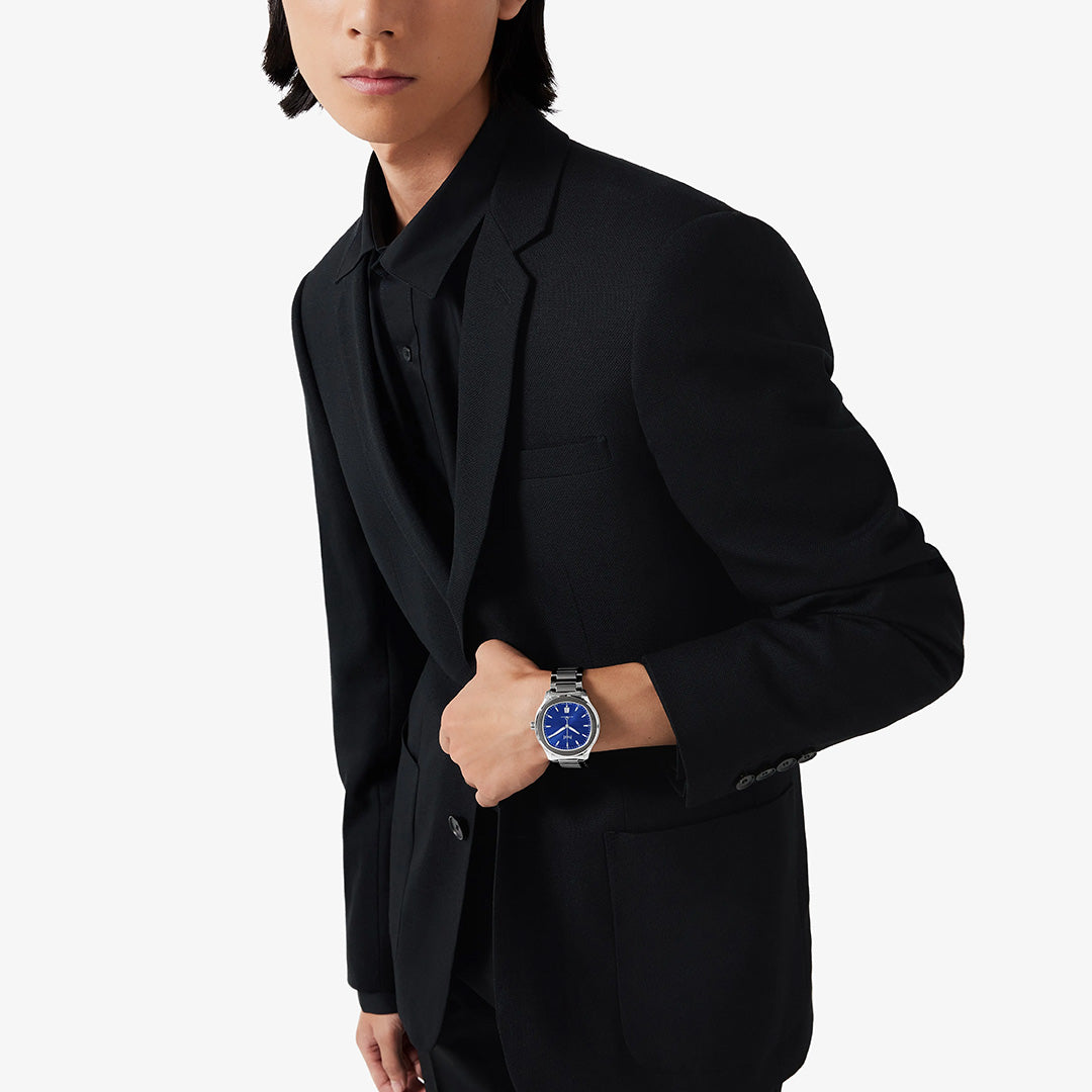 Watch in steel Piaget Polo Date Piaget