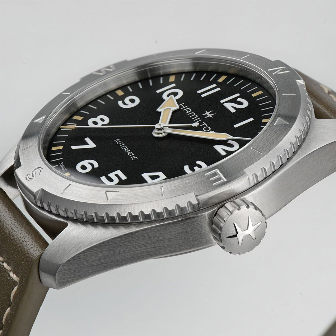 Orologio in acciaio Khaki Field Expedition Auto Hamilton