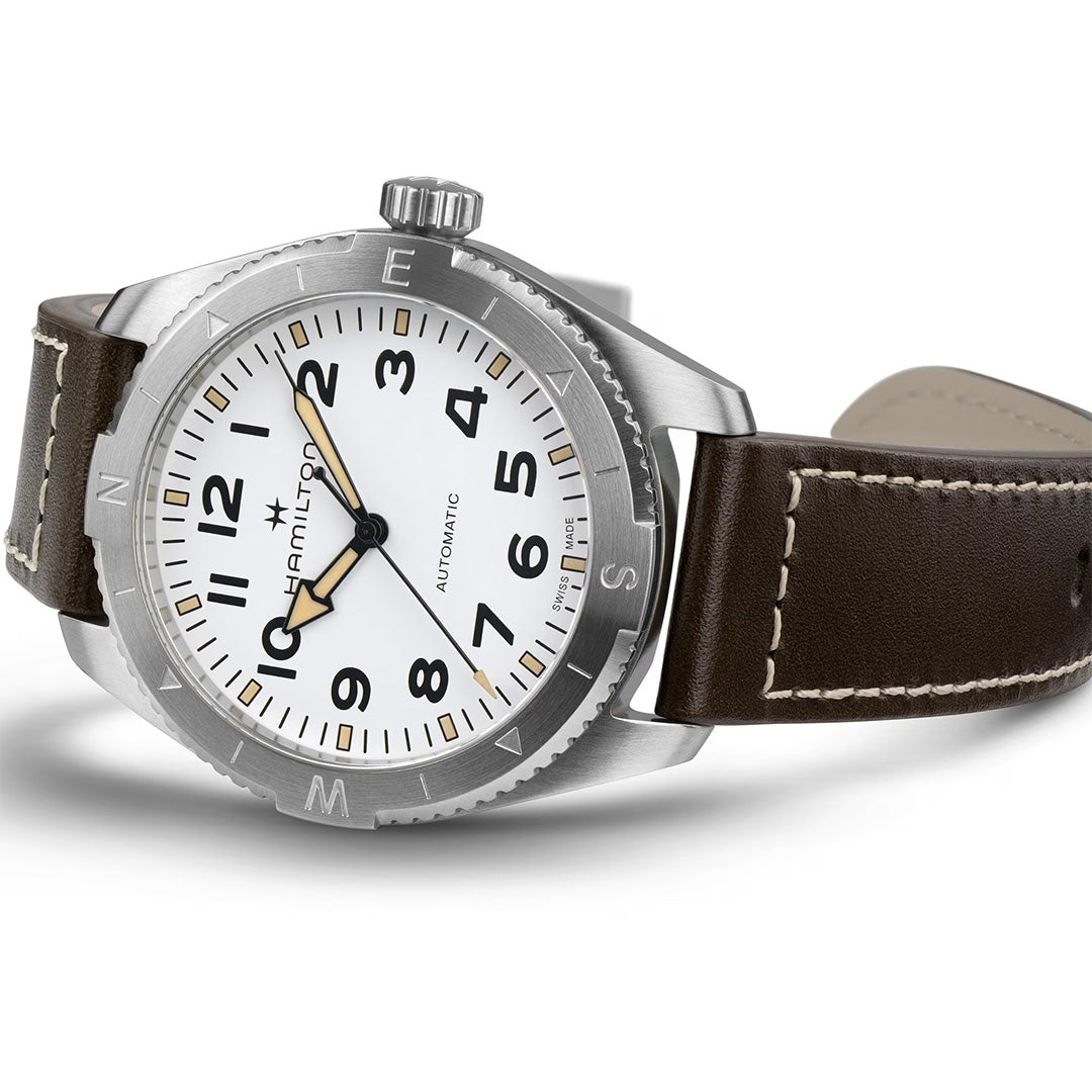 Orologio in acciaio Khaki Field Expedition Auto Hamilton
