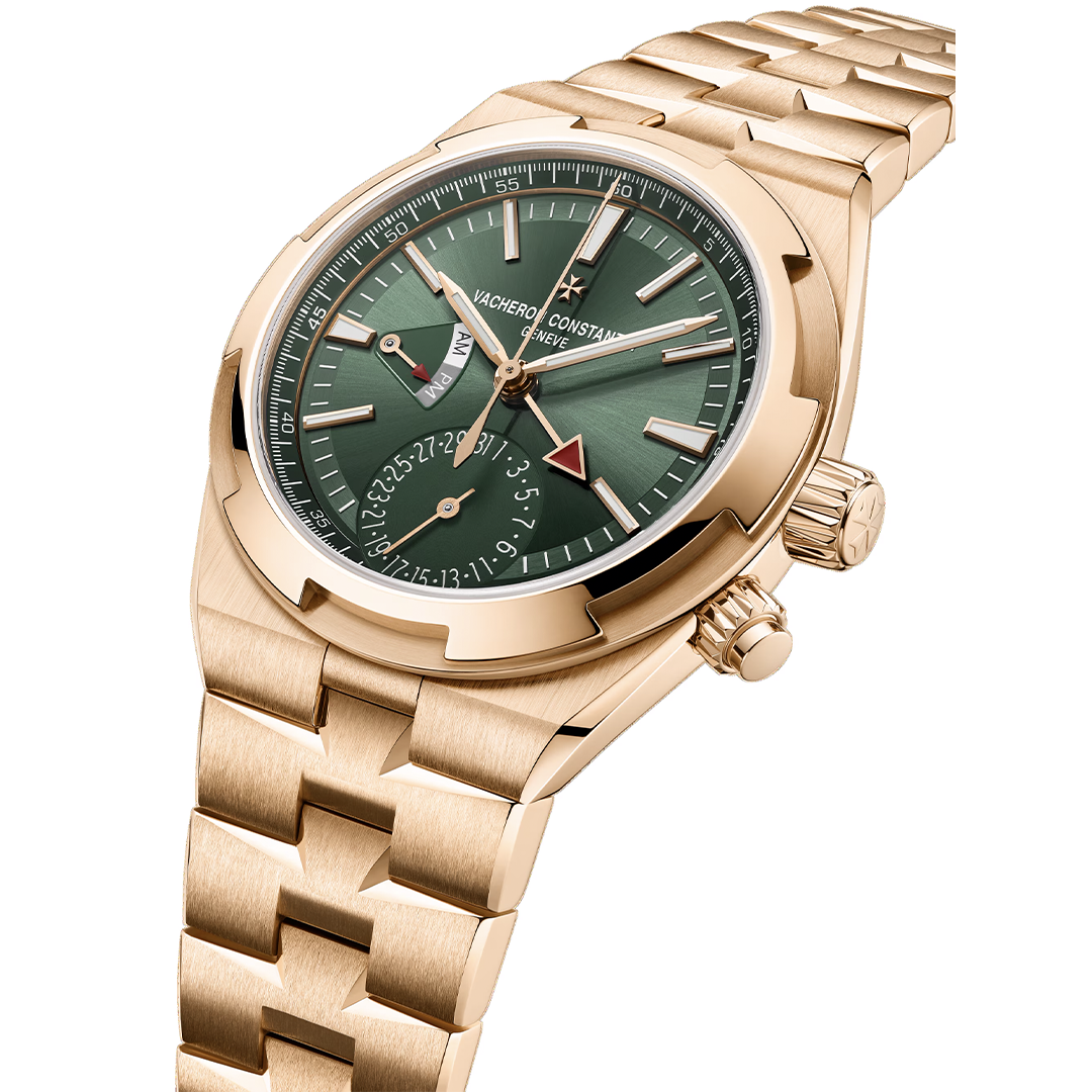 Watch in rose gold Overseas Dual Time Vacheron constantin