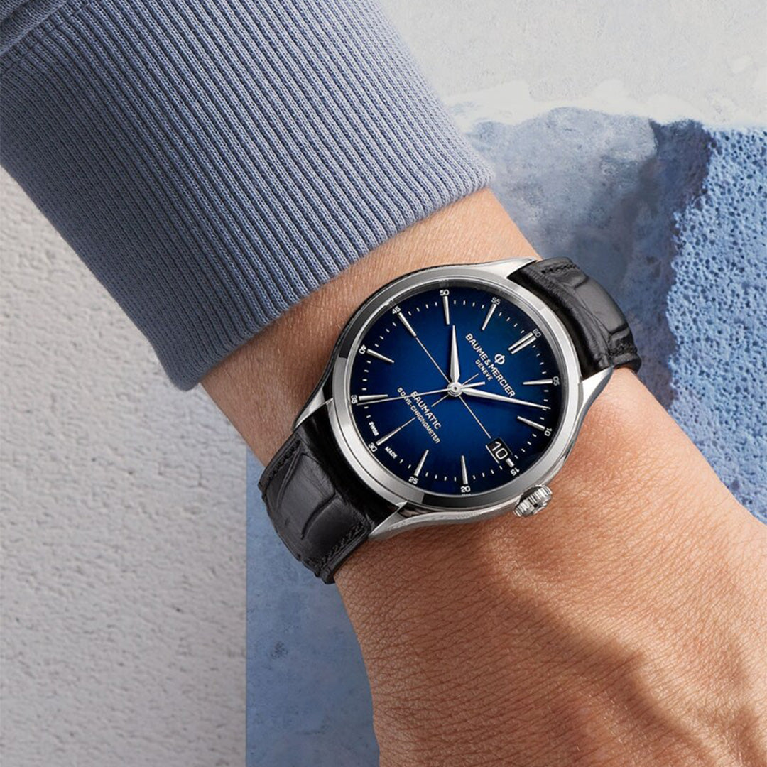 Orologio in acciaio Clifton Baume et mercier
