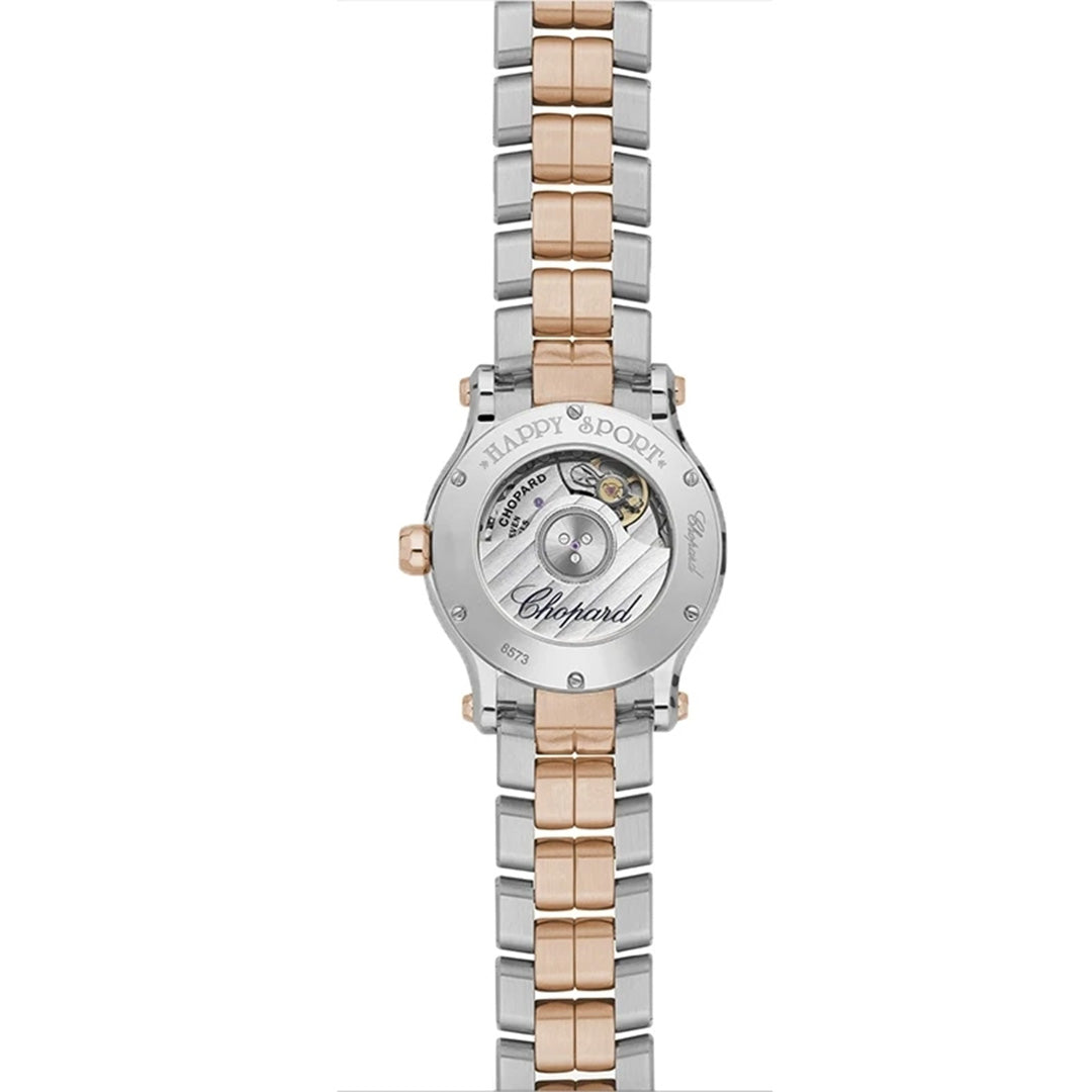 Watch in rose gold Happy Sport Chopard