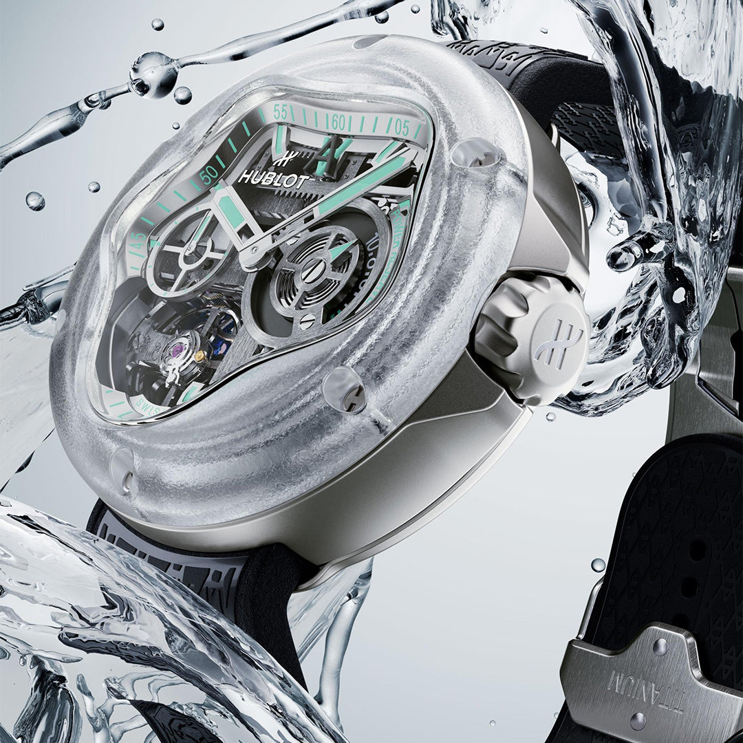 Orologio in titanio MP-17 Meca-10 Arsham Splash Titanium Sapphire Hublot