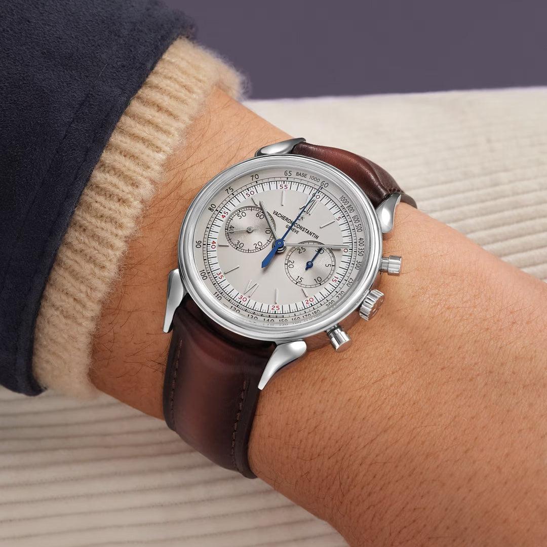 Watch in steel Historiques Cornes De Vache 1955 Vacheron constantin