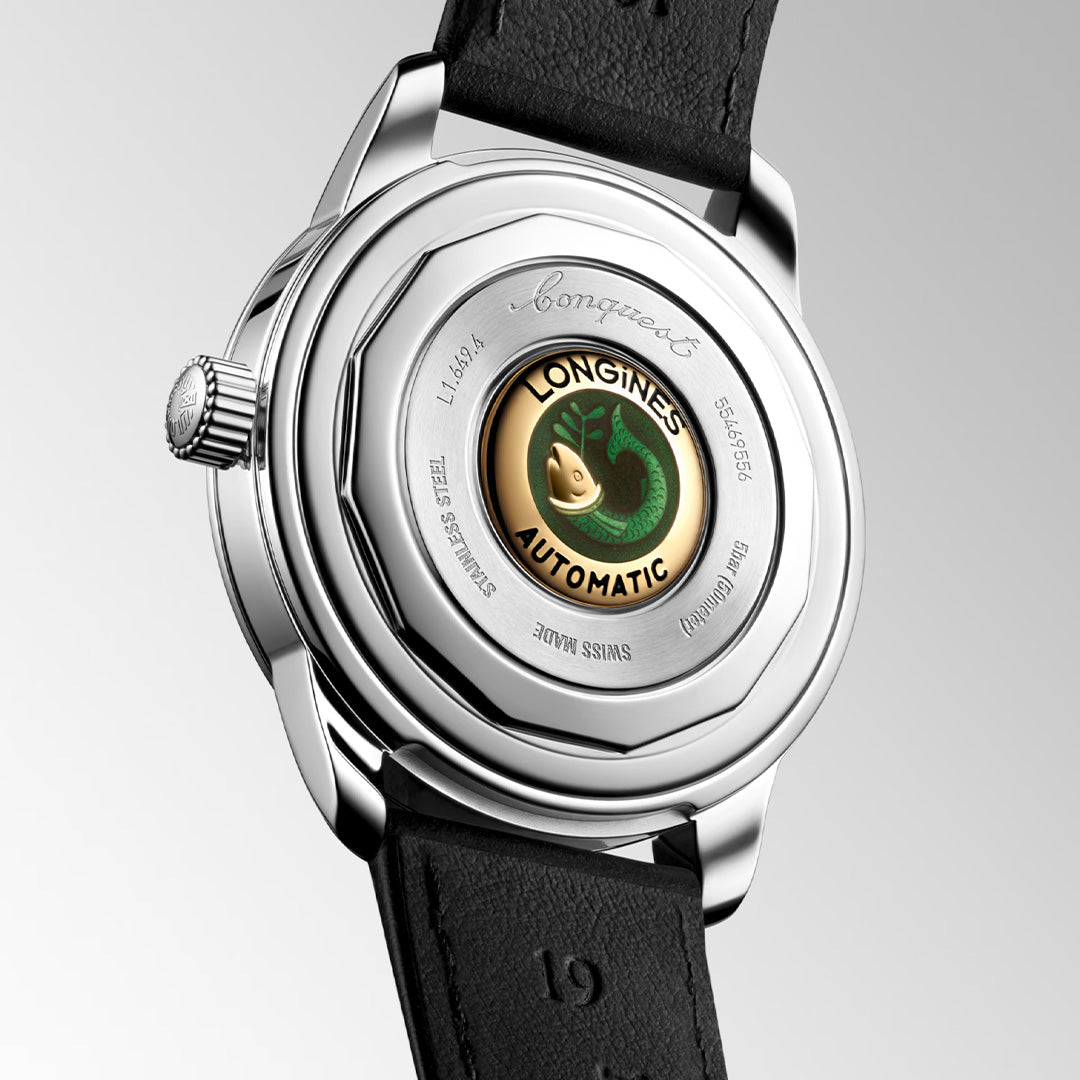 Watch in steel Conquest Heritage Longines