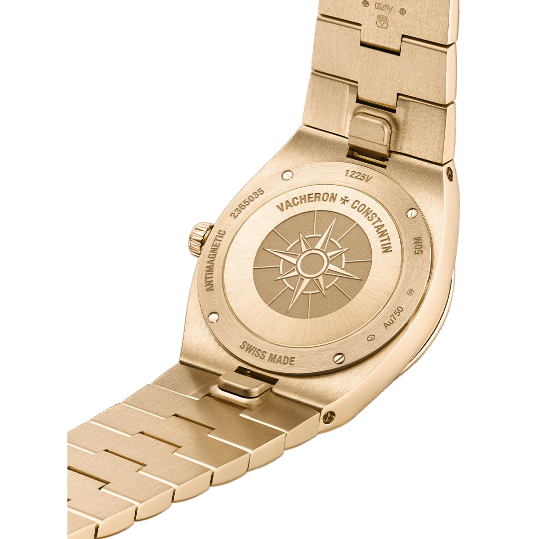 Orologio in oro rosa Overseas Quarzo Vacheron constantin