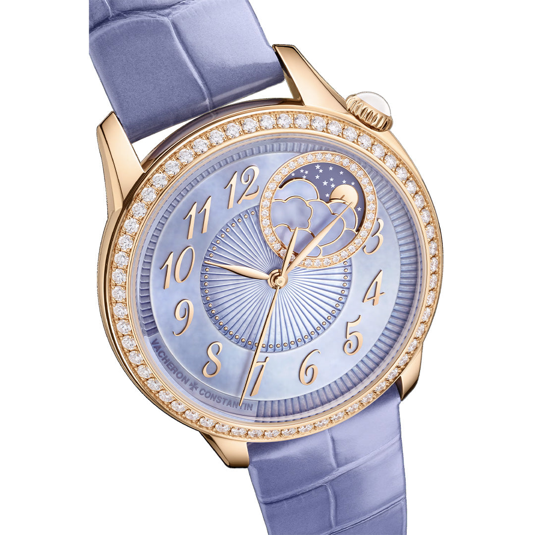 Watch in rose gold Égérie Moon Phase Vacheron constantin