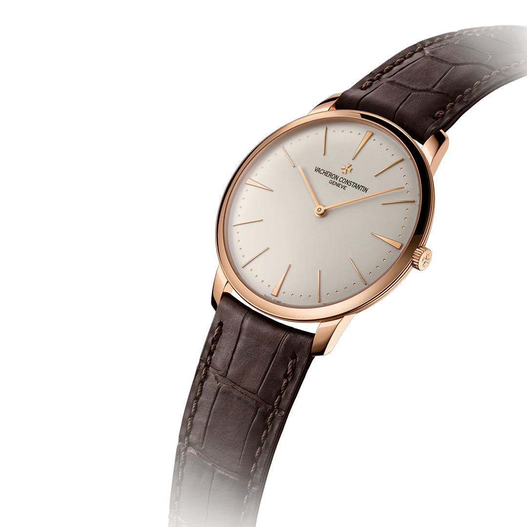 Orologio in oro rosa Patrimony Manuale Vacheron constantin