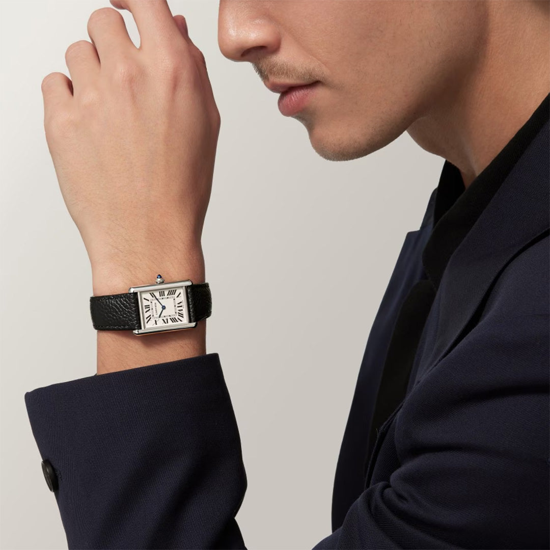 Watch in steel Tank Must SolarBeat™ Cartier