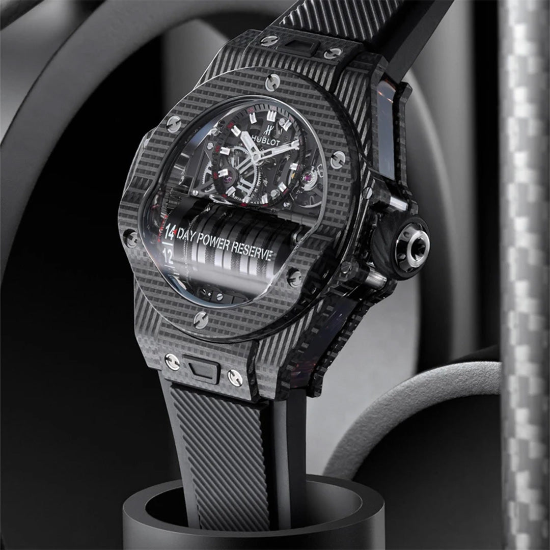 Orologio in carbonio Big Bang Mp-11 Power Reserve 14 Days 3D Carbon H.lavigne
