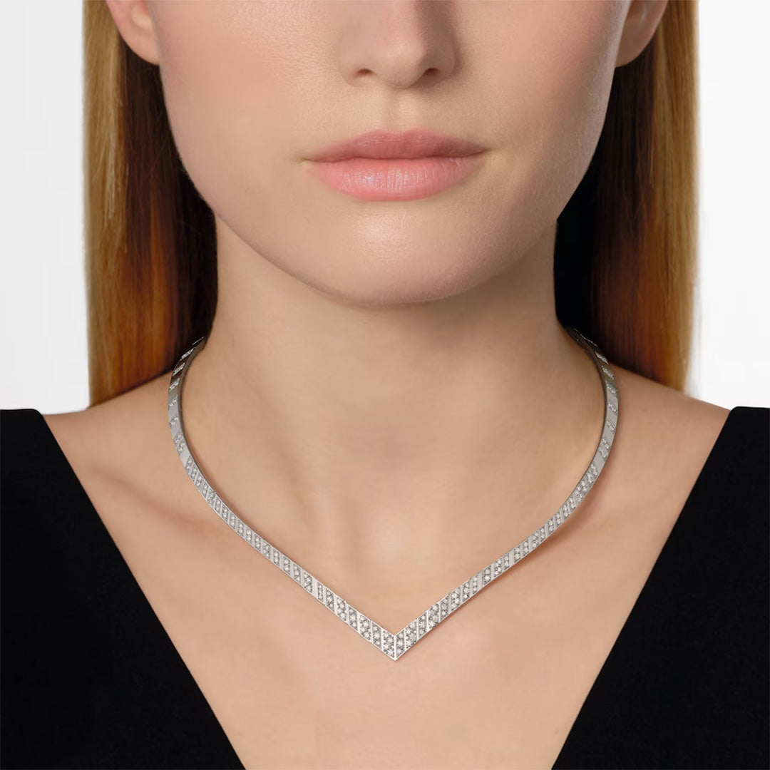 Gioiello in steel Joséphine Aigrette Necklace Chaumet