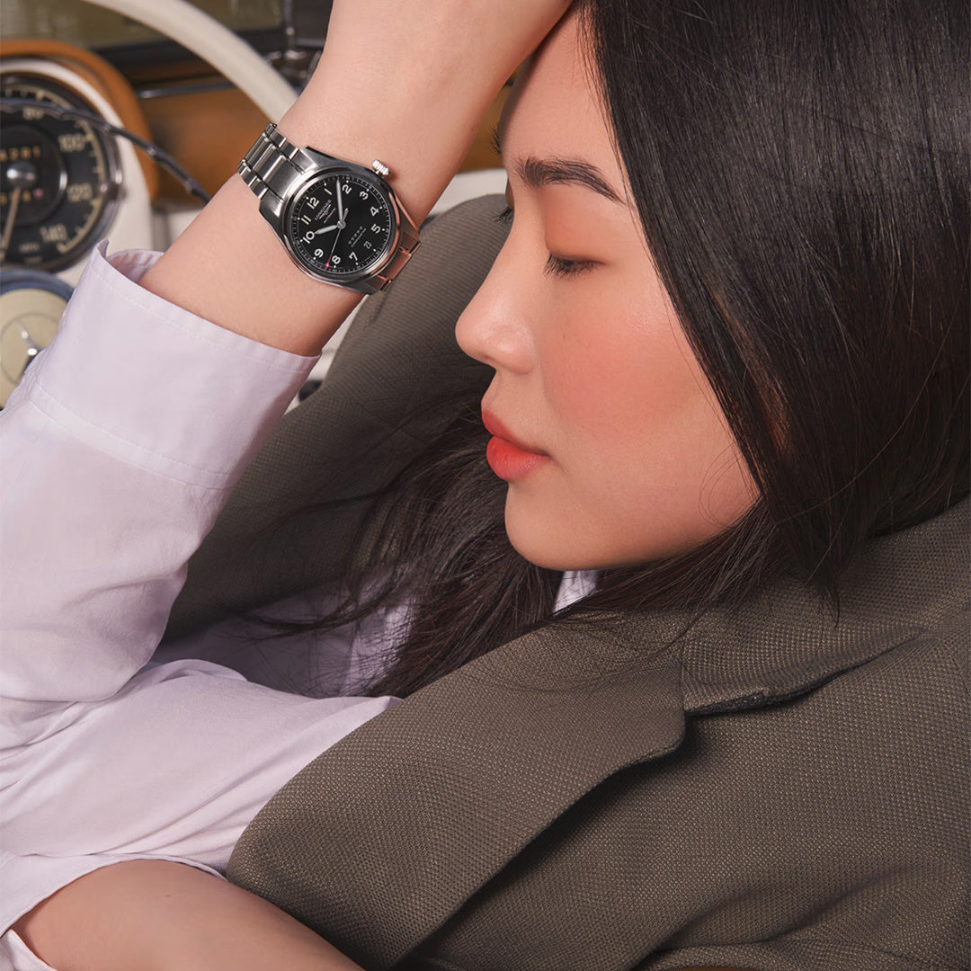 Watch in steel Spirit Longines