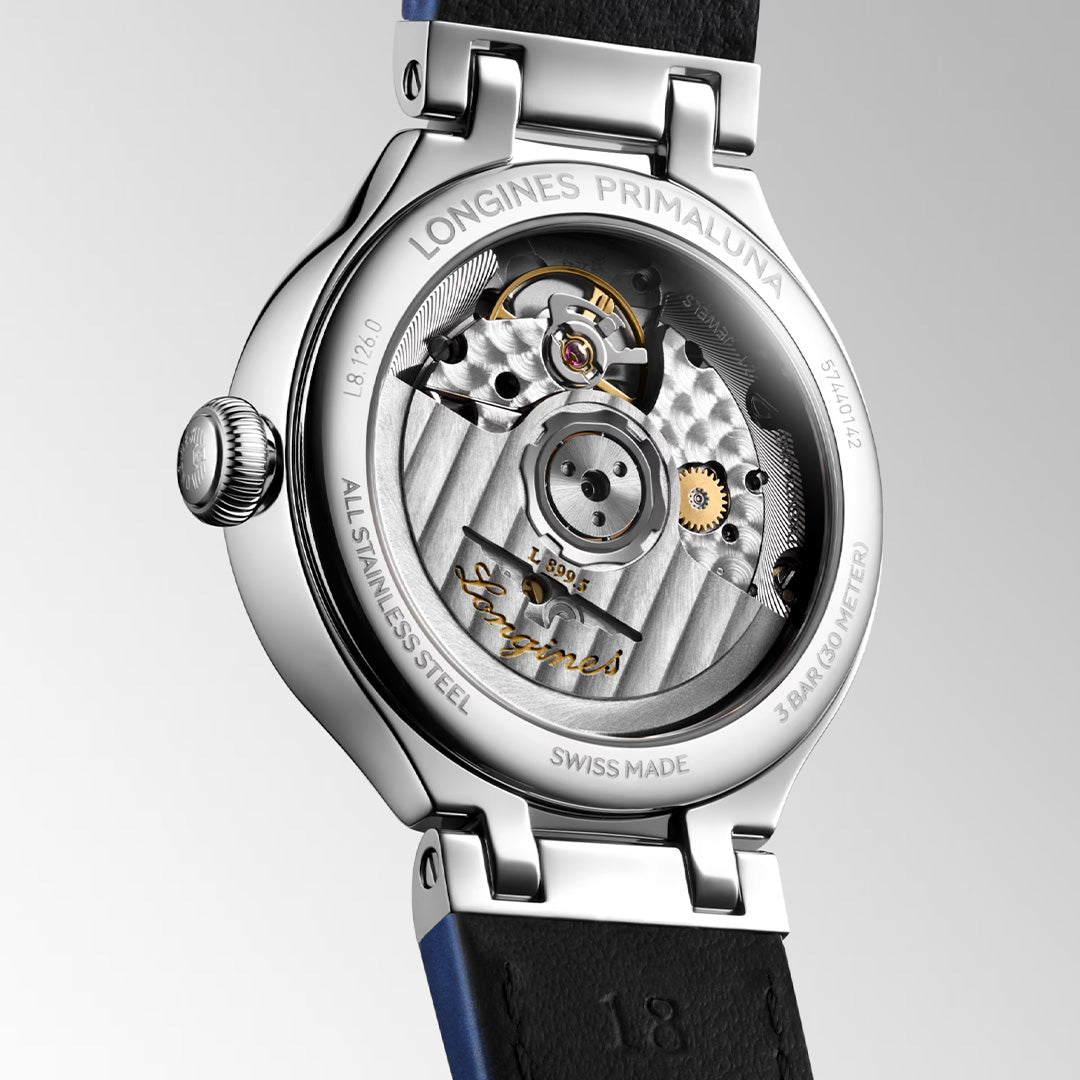 Orologio in acciaio PrimaLuna Moonphase Longines