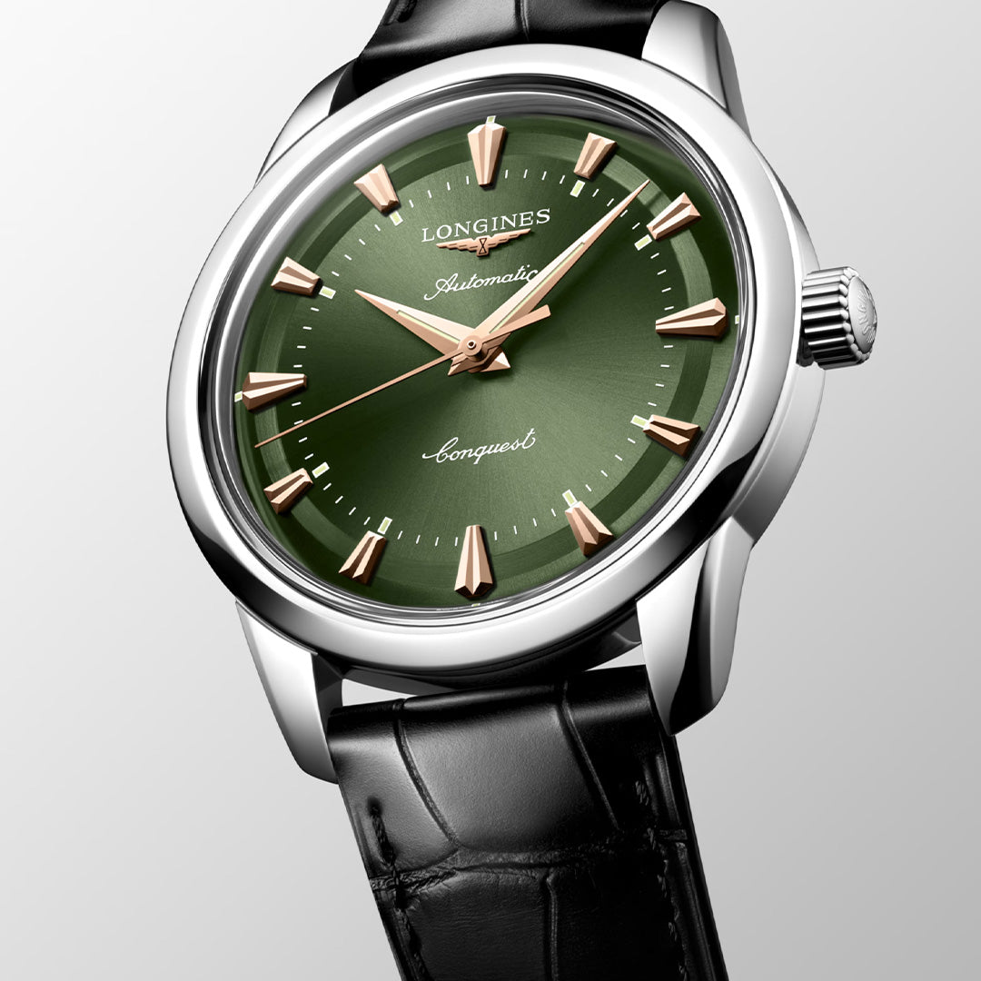 Orologio in acciaio Conquest Heritage Longines