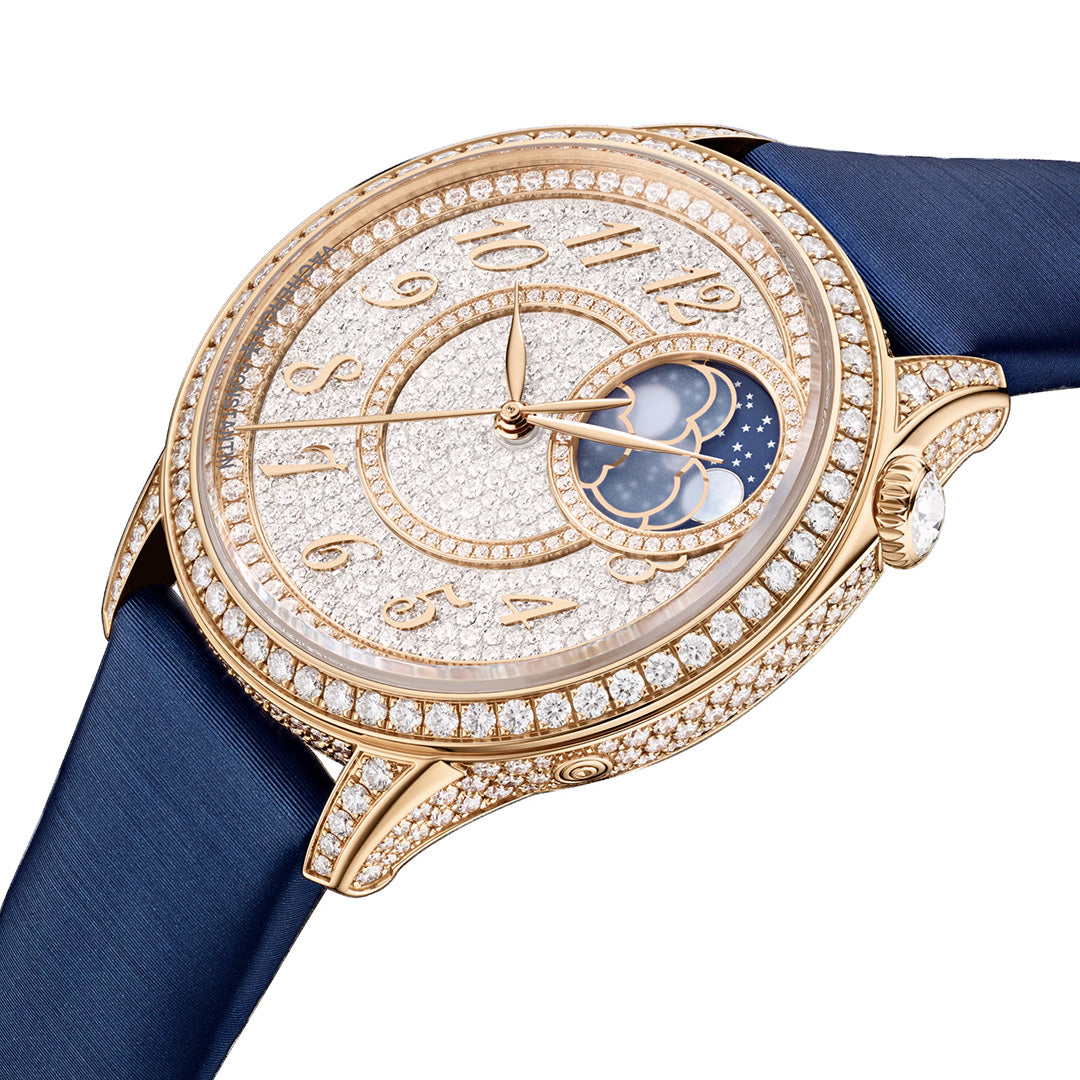 Orologio in oro rosa Égérie Fasi Lunari Vacheron constantin