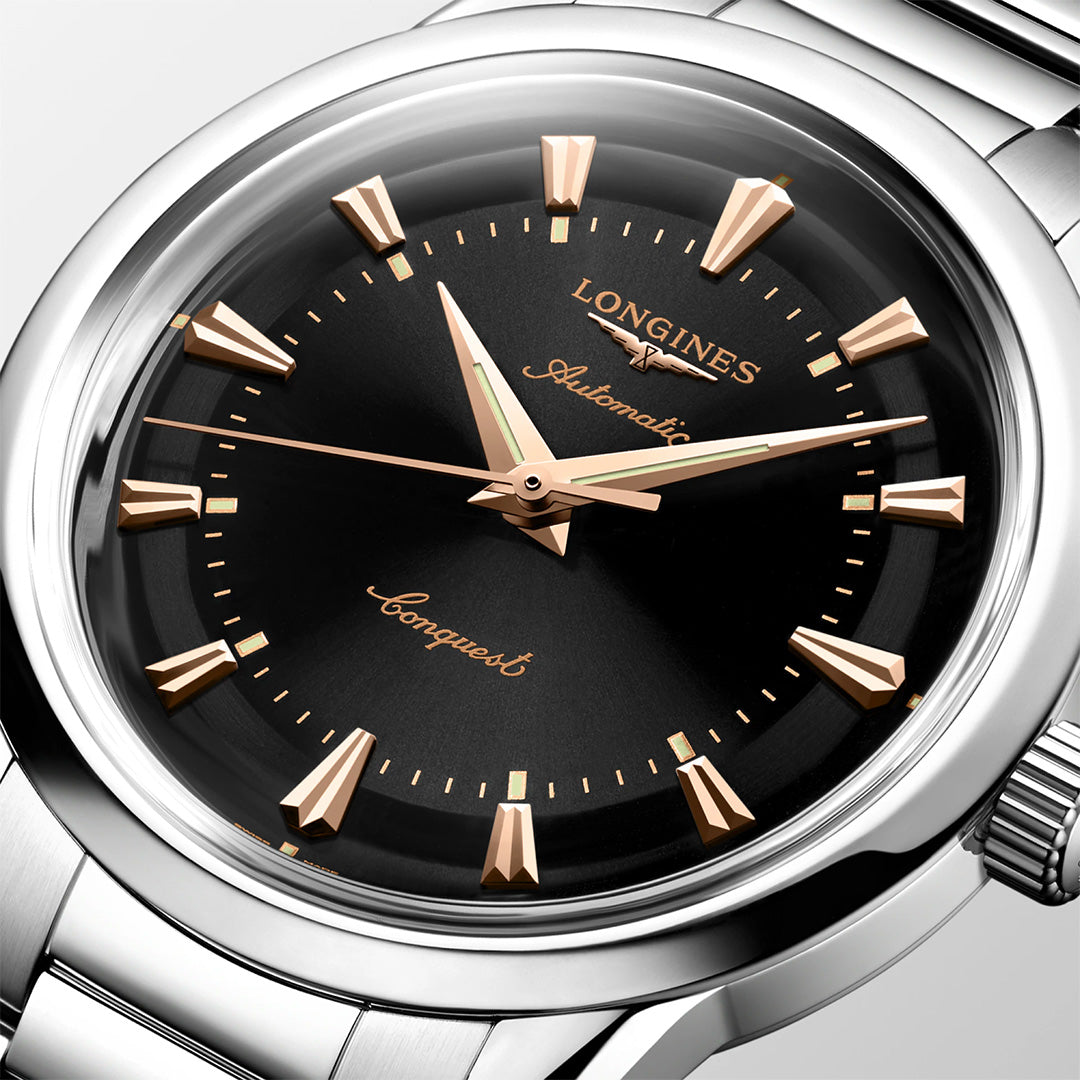 Orologio in acciaio Conquest Heritage Longines