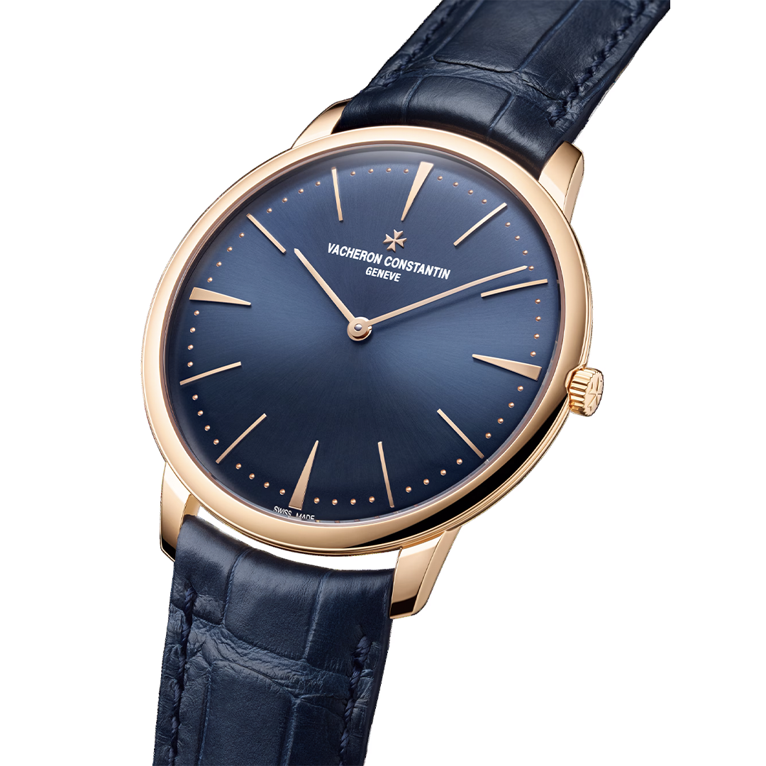 Orologio in oro rosa Patrimony Manuale Vacheron constantin