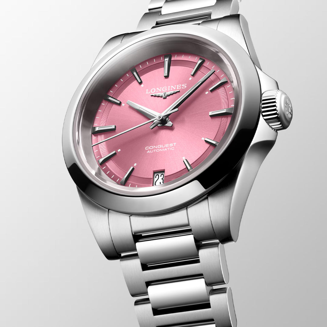 Watch in steel Conquest Longines