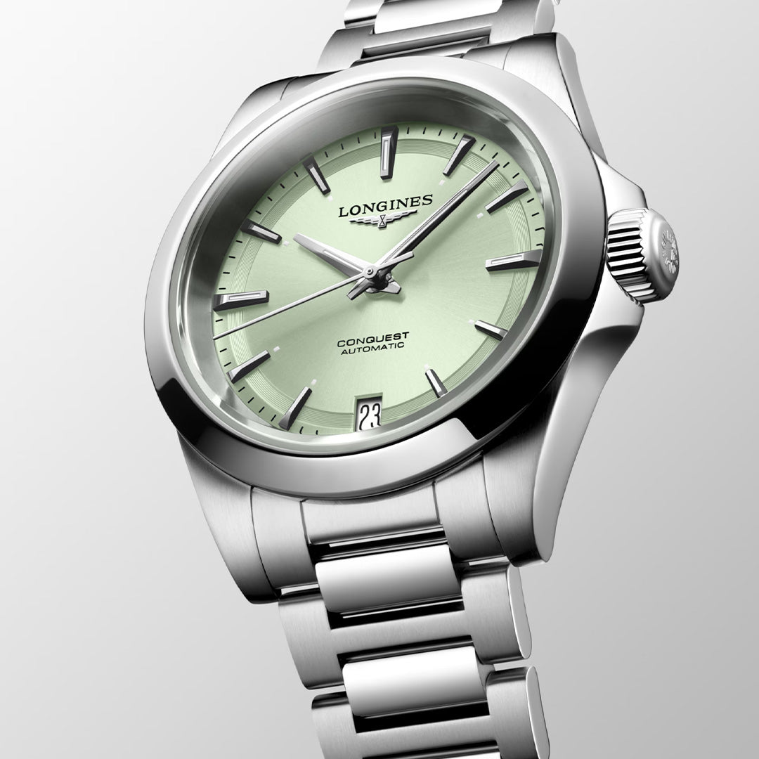 Watch in steel Conquest Longines