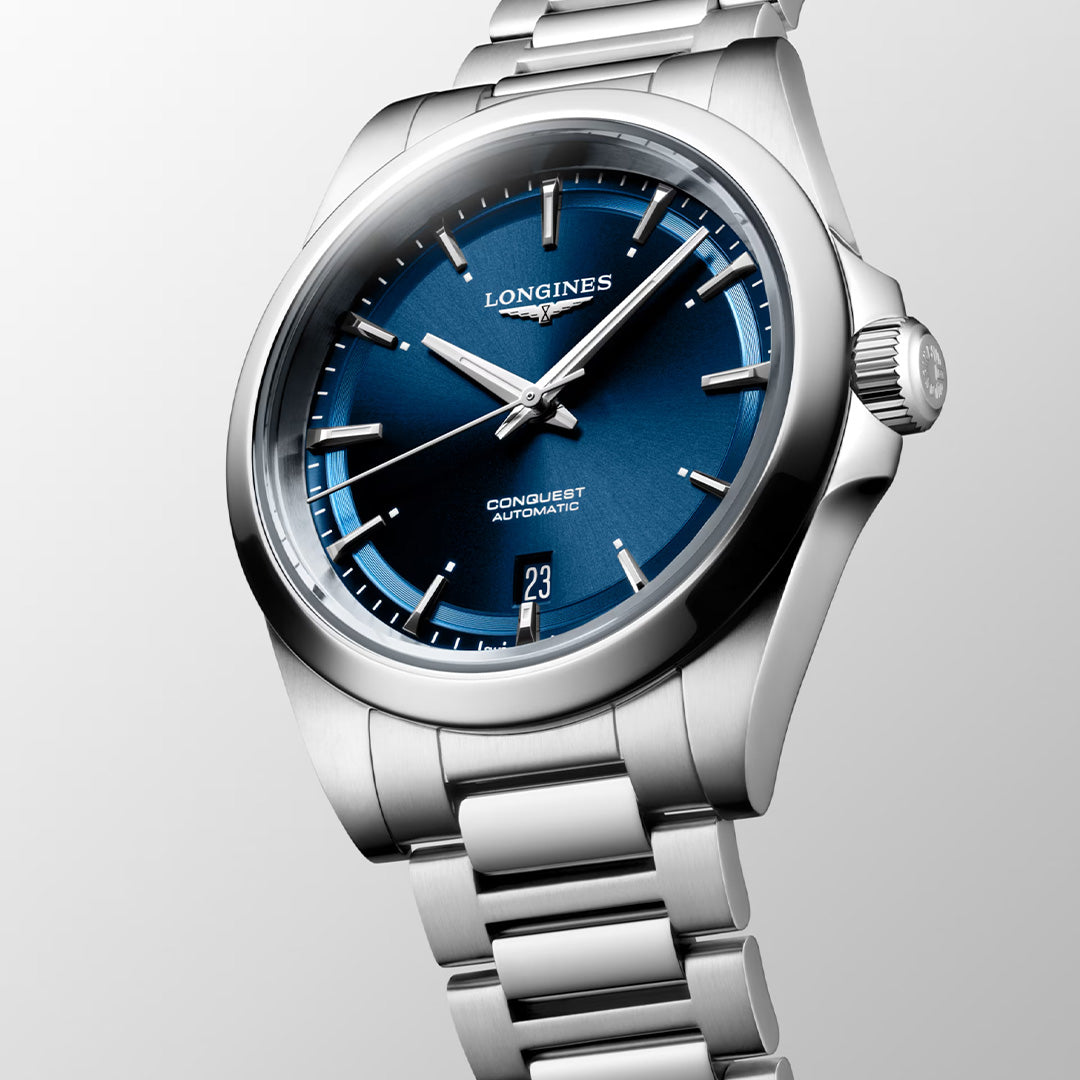 Watch in steel Conquest Longines