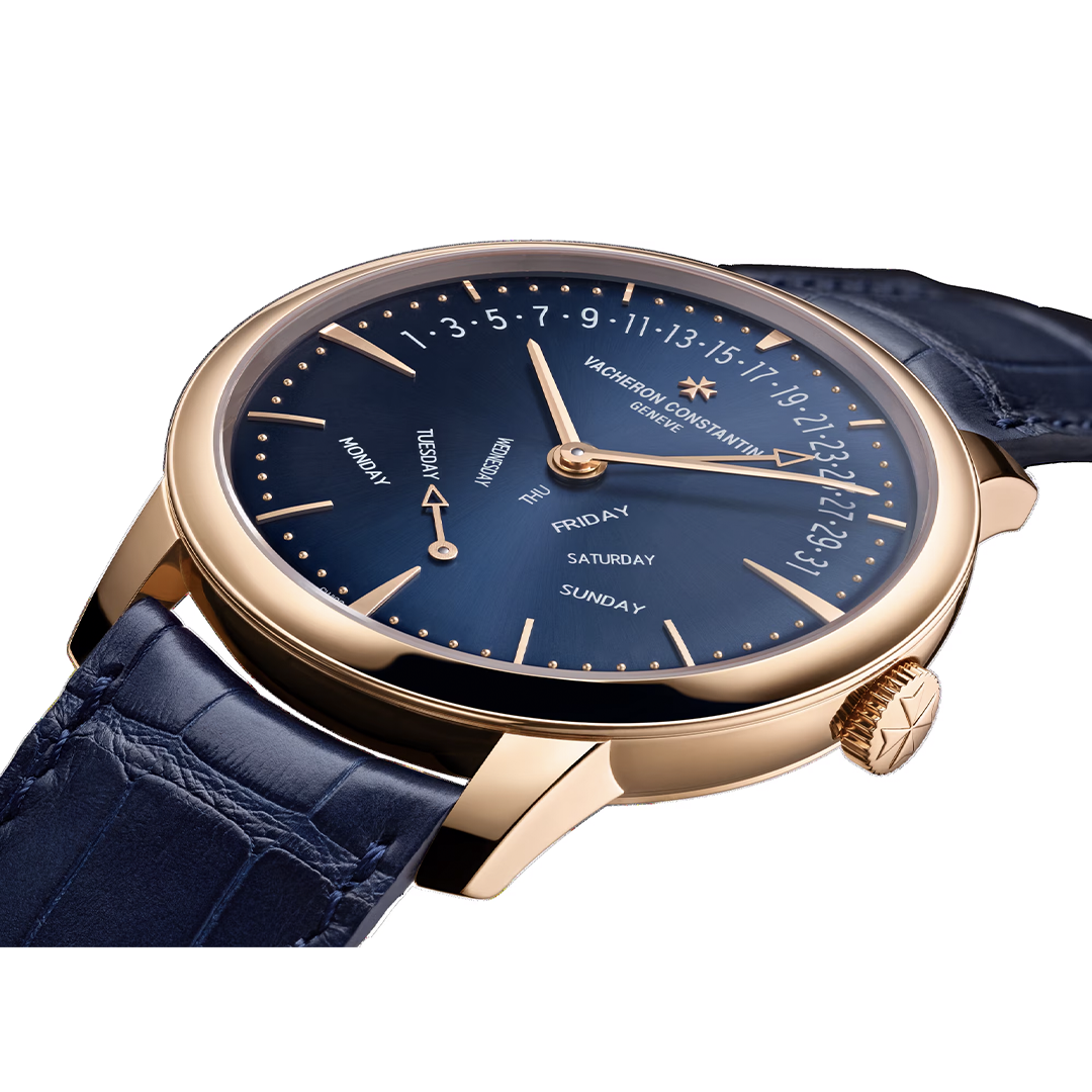 Watch in rose gold Patrimony Retrograde Day-Date Vacheron constantin