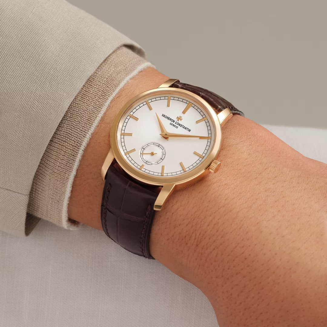 Orologio in oro rosa Traditionnelle Manuale Vacheron constantin