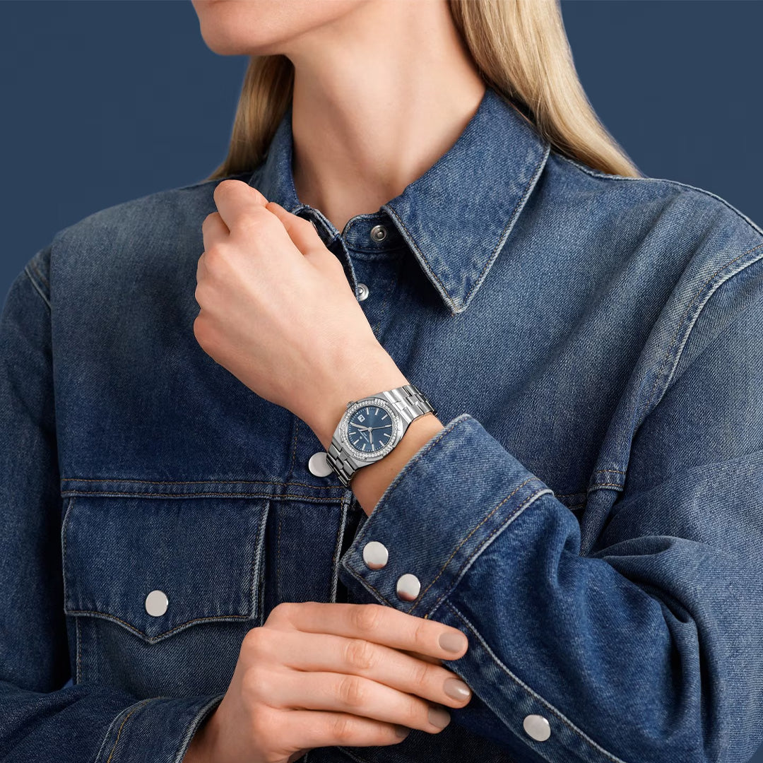 Orologio in acciaio Overseas Quarzo Vacheron constantin