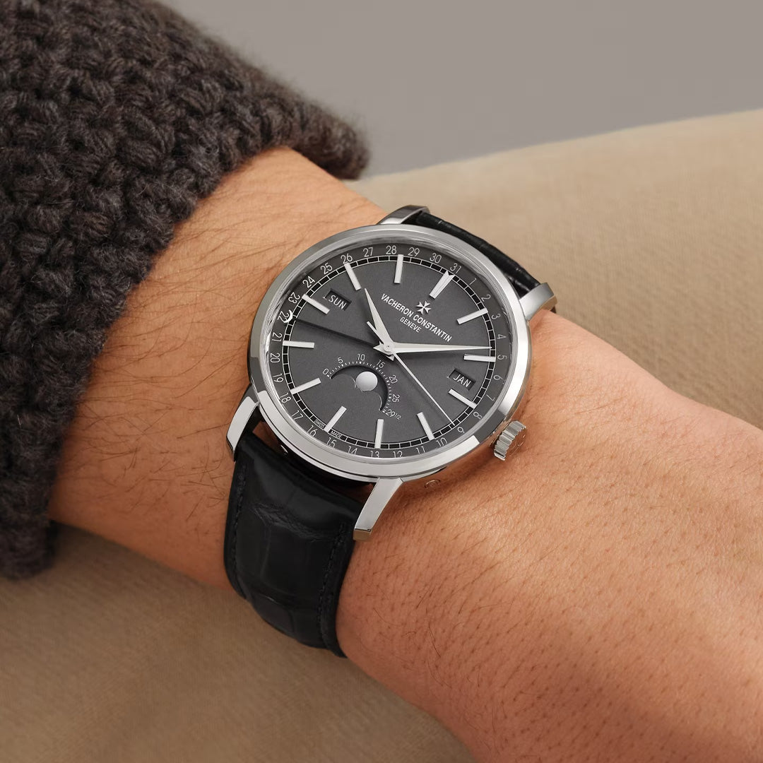 Watch in white gold Traditionnelle Complete Calendar Vacheron constantin