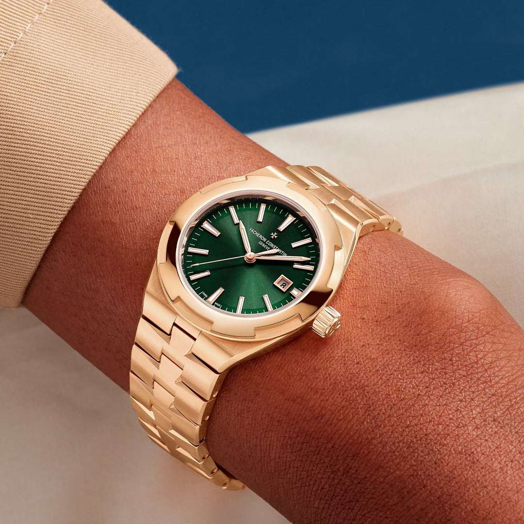 Orologio in oro rosa Overseas Automatico Vacheron constantin