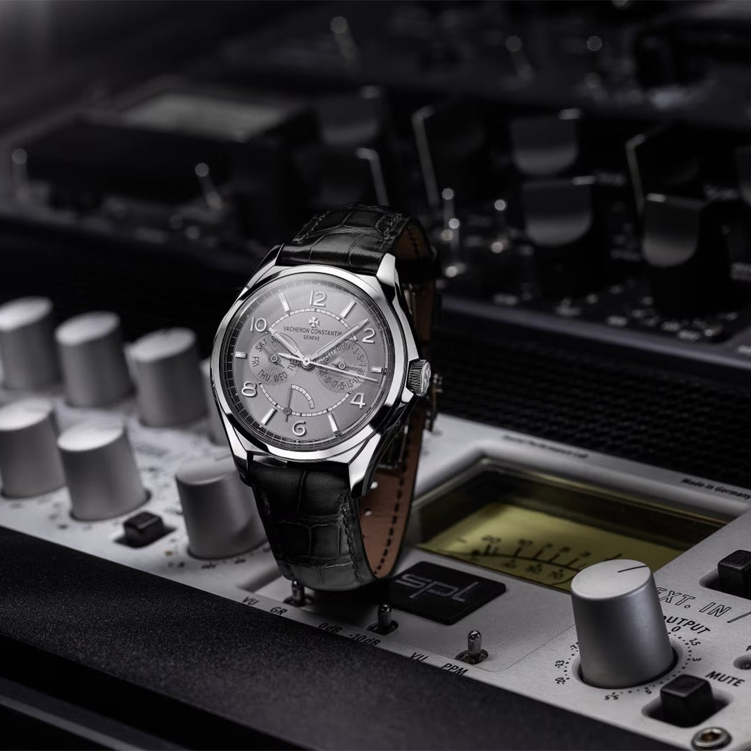 Orologio in acciaio Fiftysix Day-Date Vacheron constantin