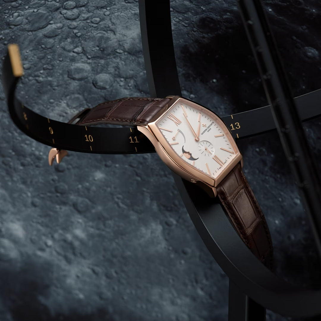 Watch in rose gold Malte Moon Phase Vacheron constantin