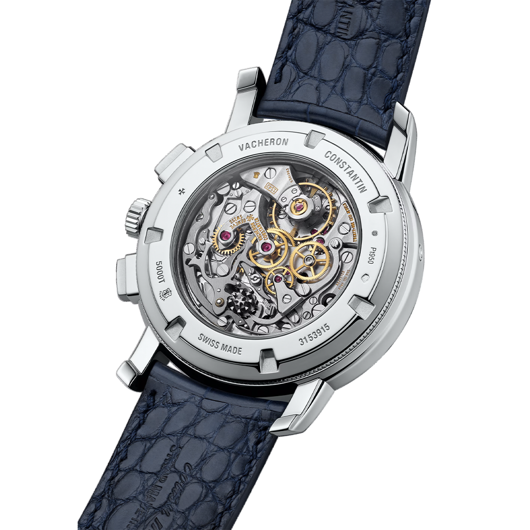 Watch in platinum Traditionnelle Perpetual Calendar Chronograph Vacheron constantin