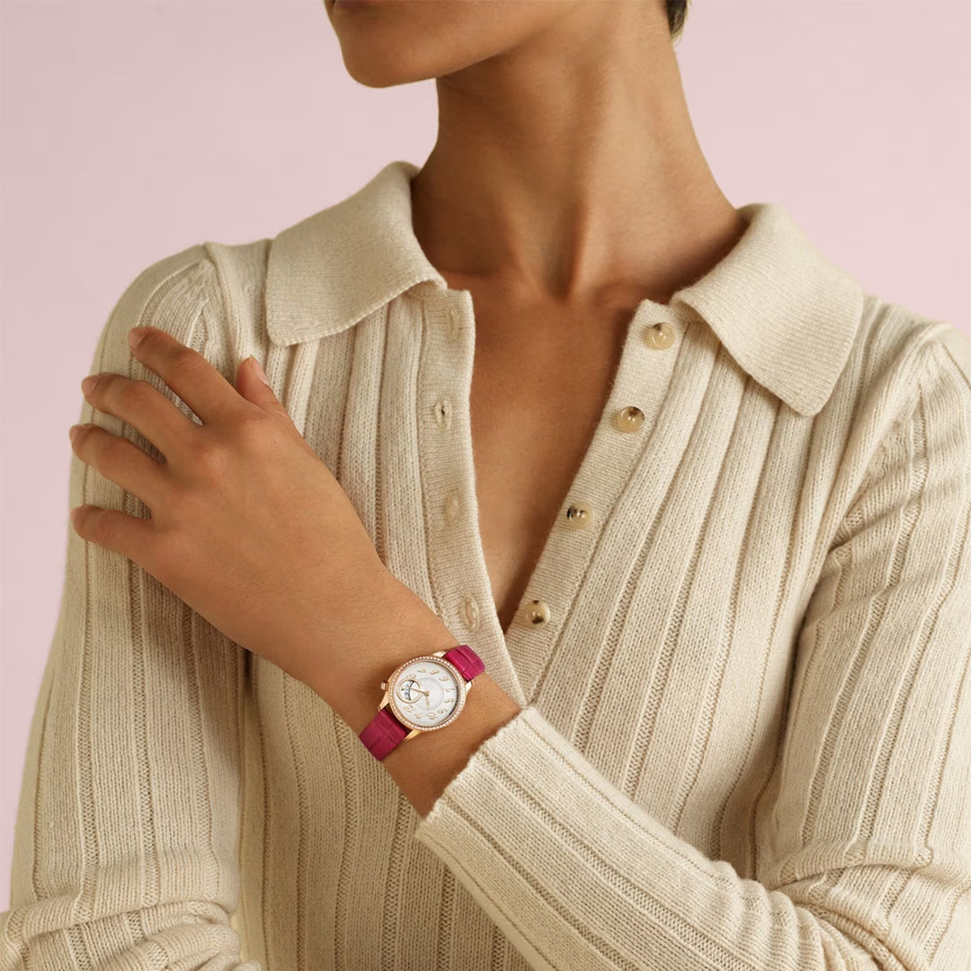 Orologio in oro rosa Égérie Quarzo Vacheron constantin