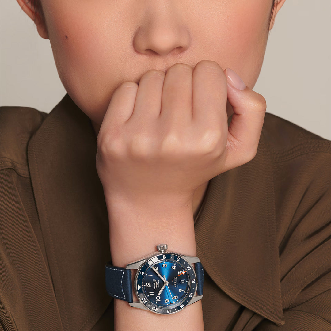 Orologio in acciaio Spirit Zulu Time Longines