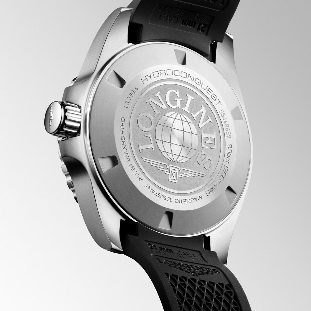 Watch in steel HydroConquest GMT Longines