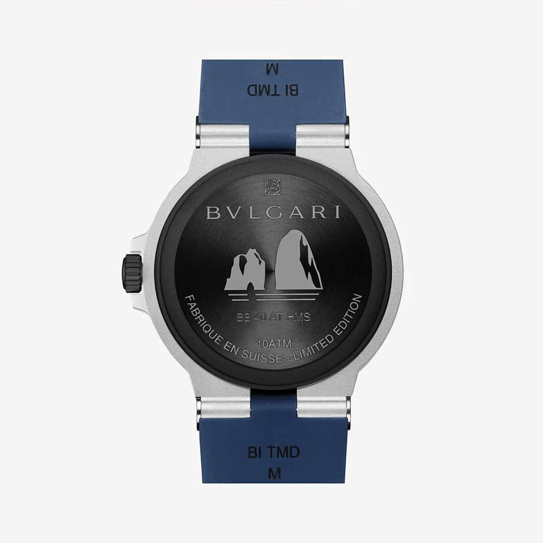 Watch in aluminum and titanium Bvlgari Aluminium Bulgari