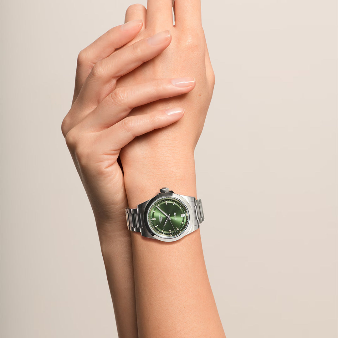 Orologio in acciaio Conquest Longines