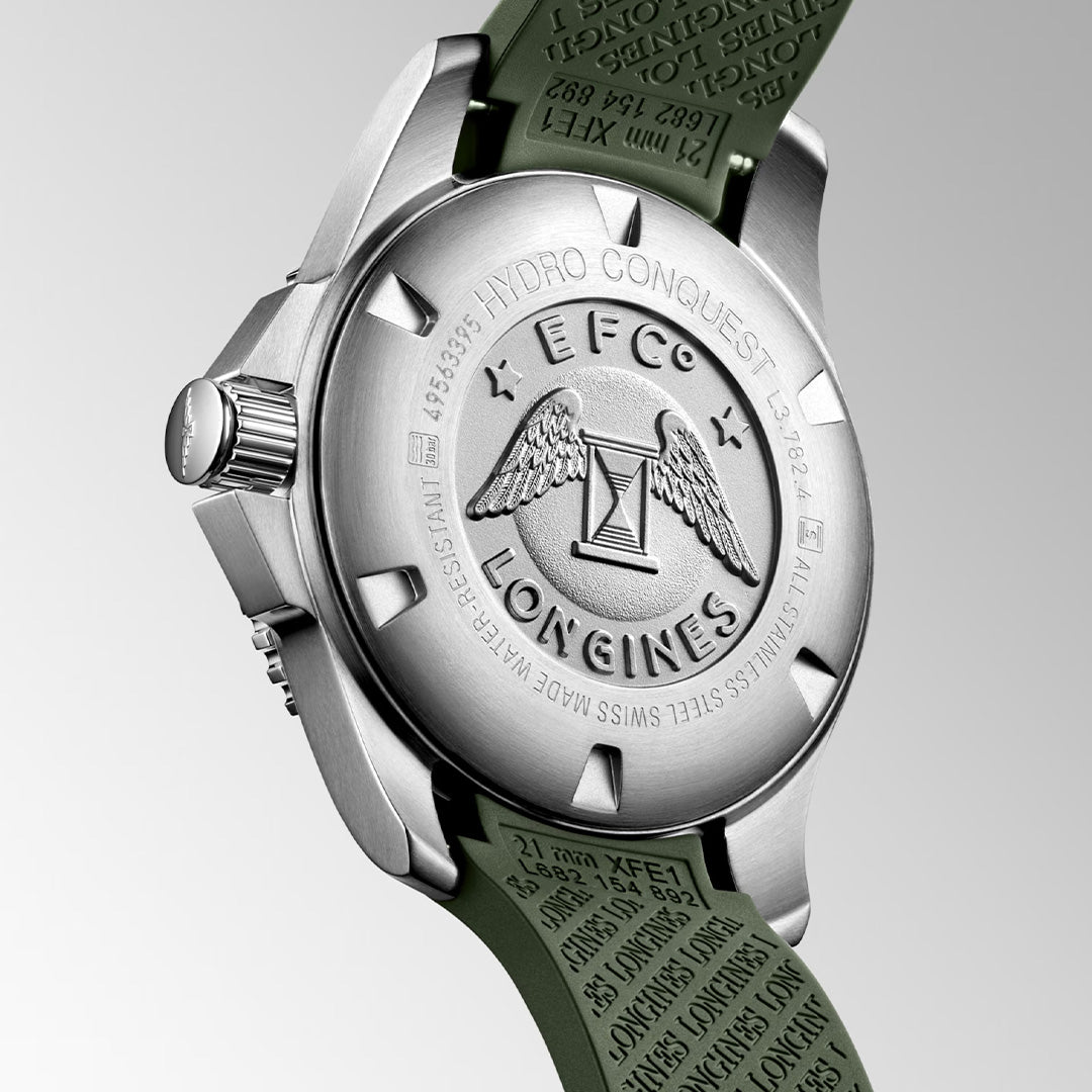 Watch in steel HydroConquest Longines