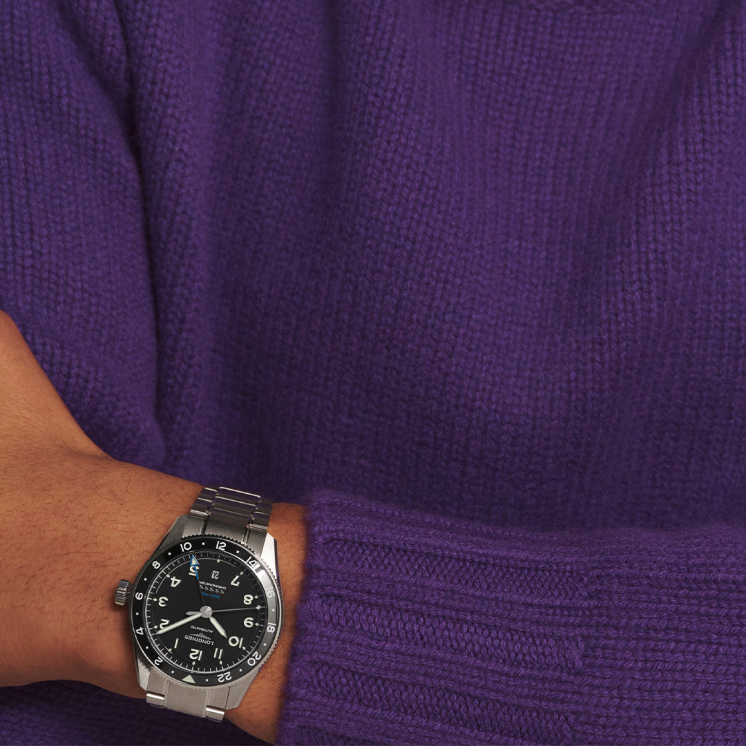 Orologio in acciaio Spirit Zulu Time Longines