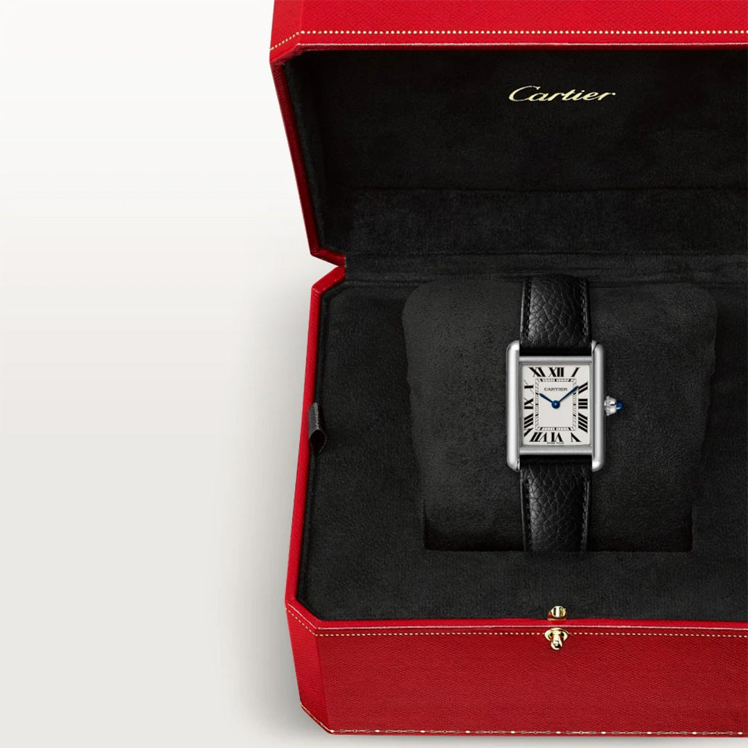 Watch in steel Tank Must Cartier