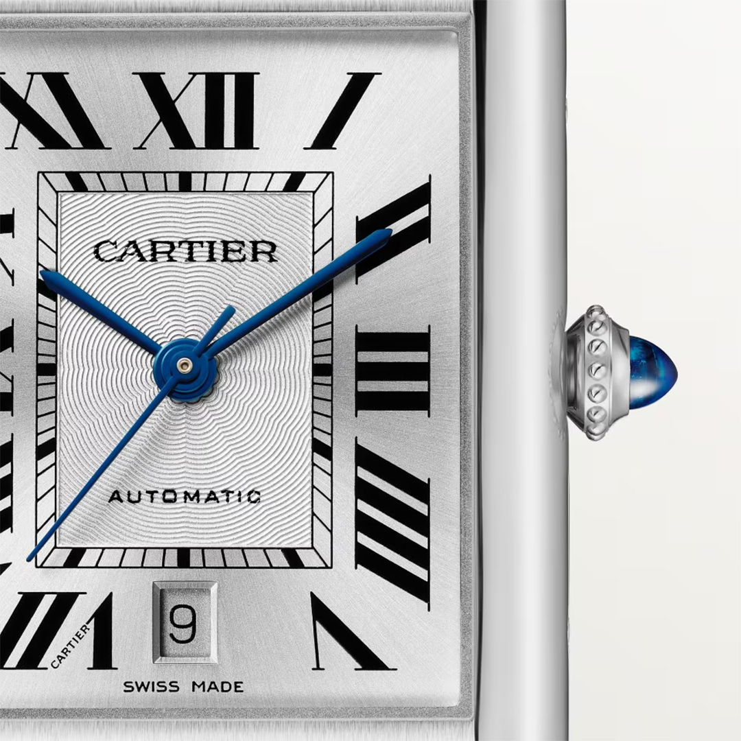 Watch in steel Tank Must Cartier